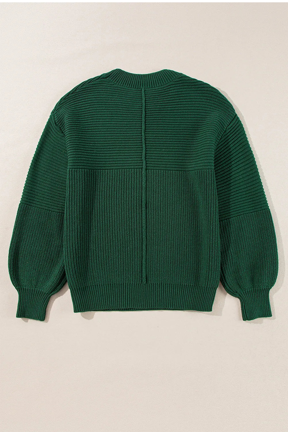Monica | Round neck sweater with low shoulders