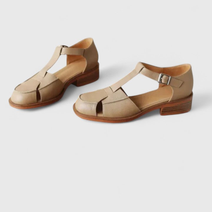 Cassandra | Orthopedic T-Strap Shoes