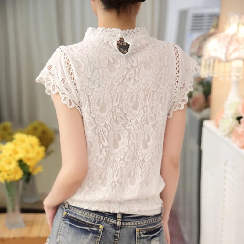 Josefina® | Blouse With Floral Lace