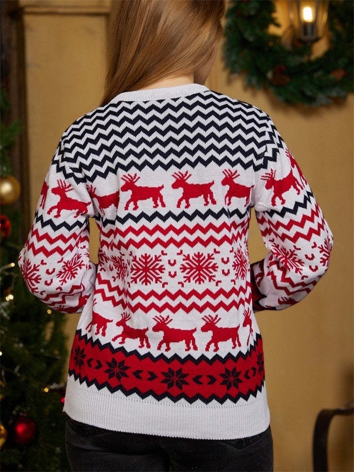 Felicidad | Festive reindeer sweater for the holidays