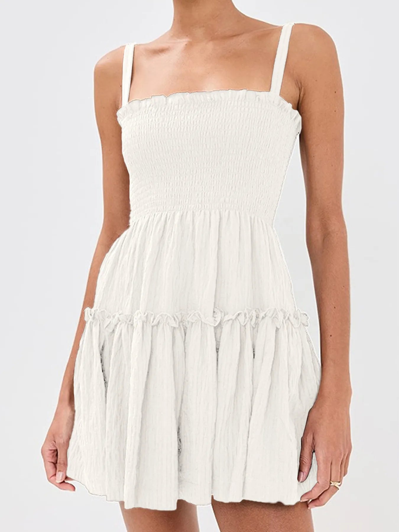 Lucrezia® | Chic Sleeveless Sheath Mini Dress