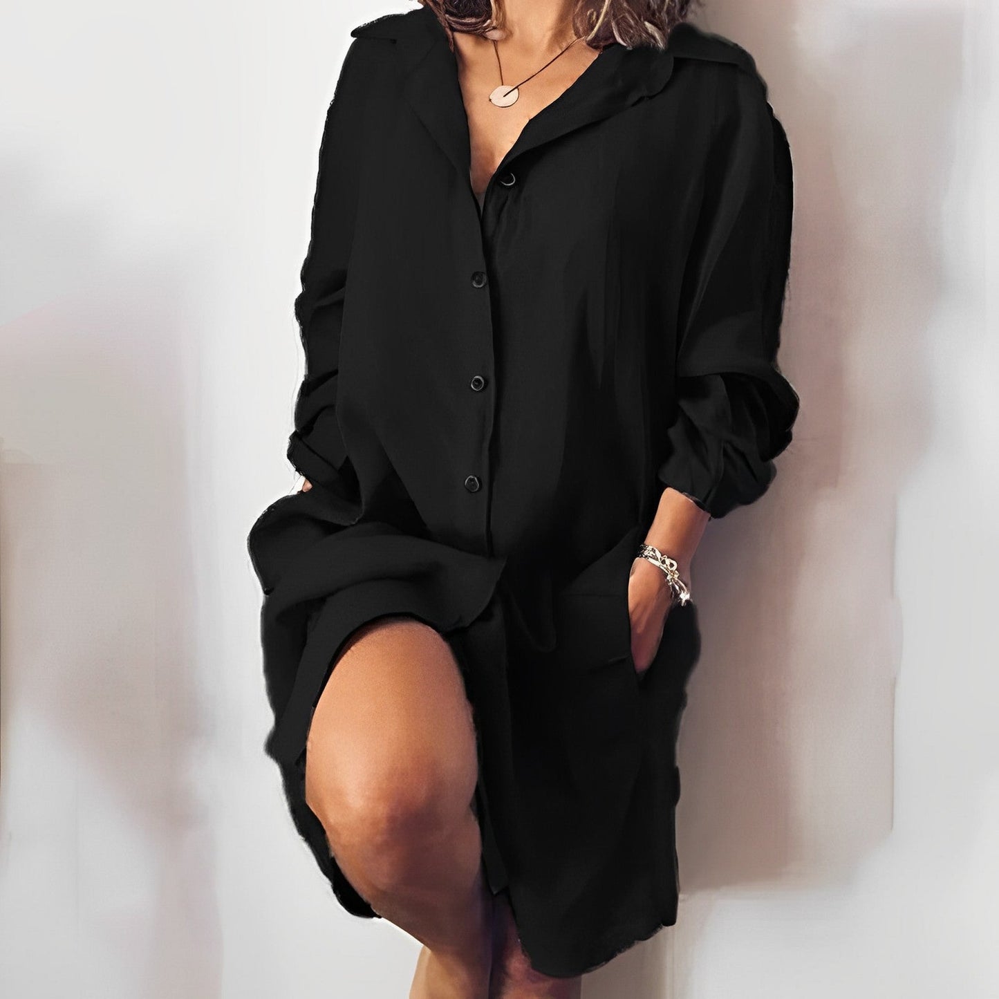 Bubbie® | Casual Linen Blouse For Everyday Wear