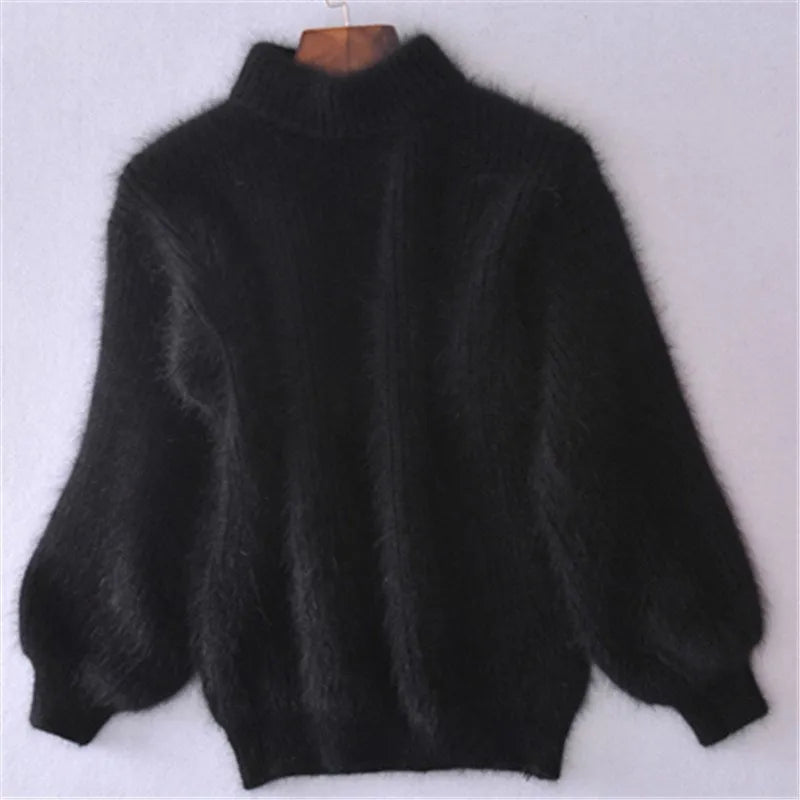Mallory | Elegant Cold Weather Turtleneck Sweater