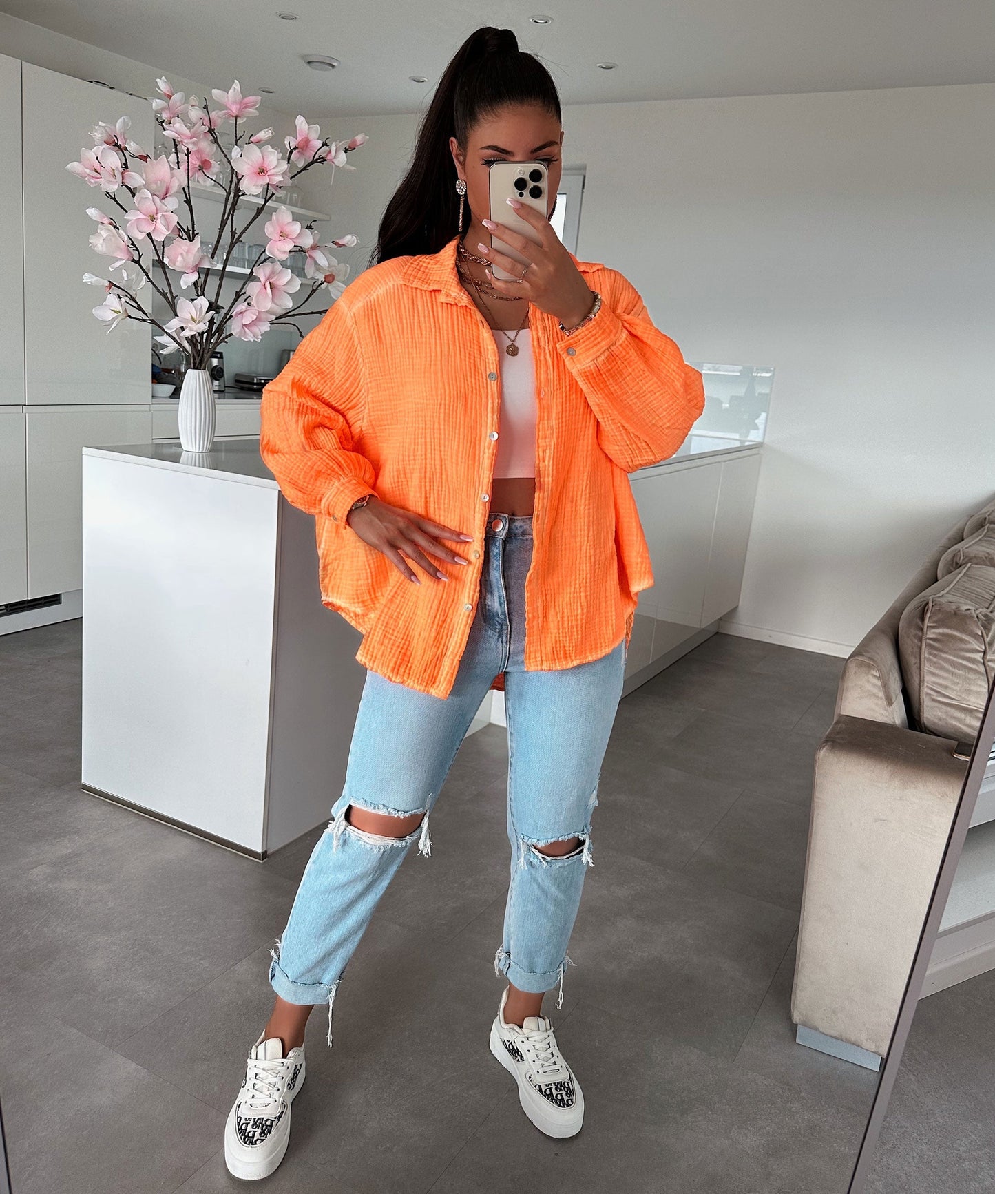 Lotte® | Blouse Neonorange