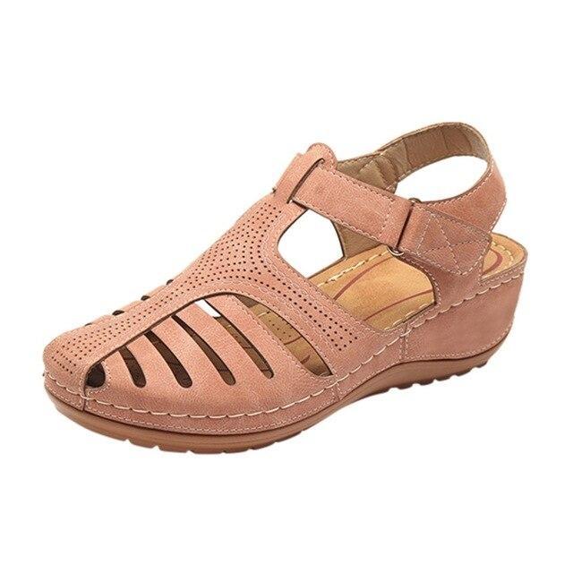 Mary® | Breathable Orthopedic Sandal With Low Heel And Correction Function