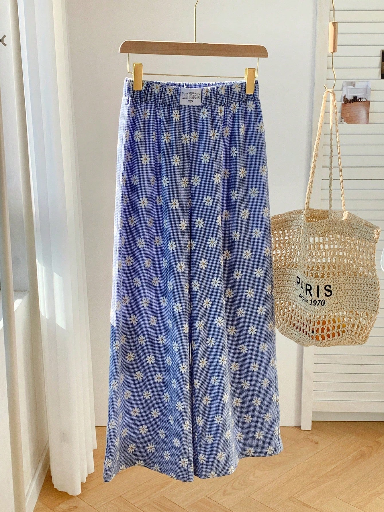 Malena | STRIPED FABRIC TROUSERS