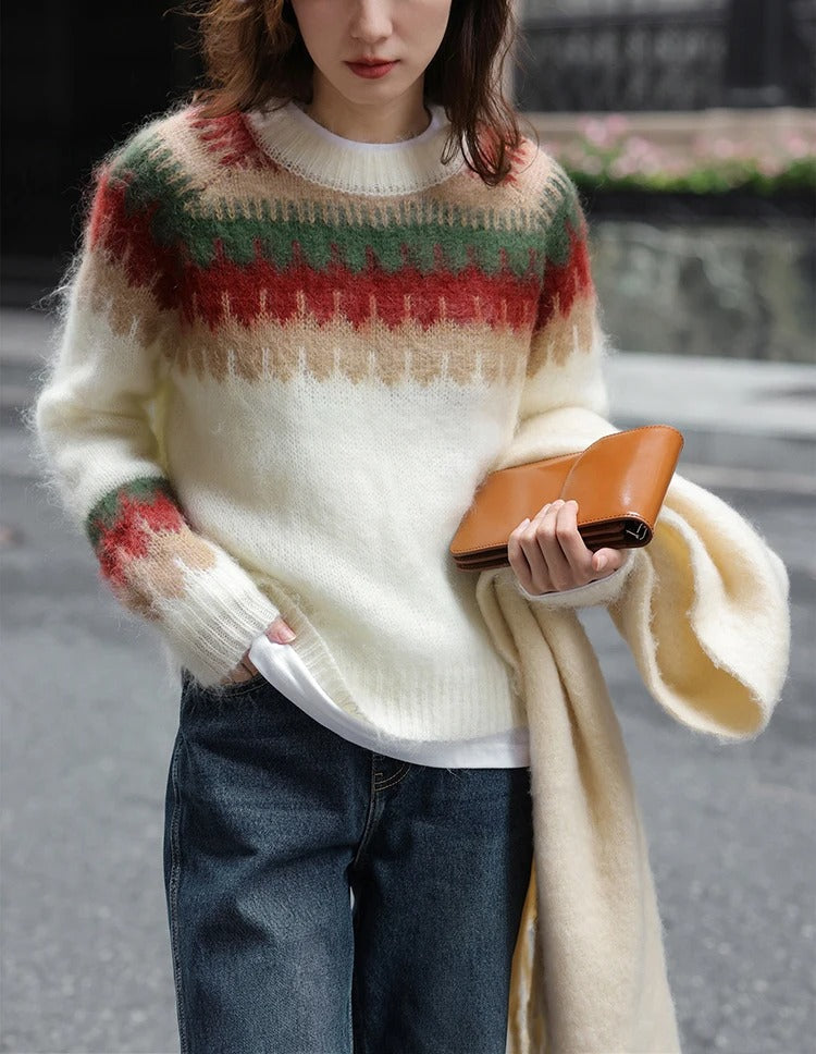 Olga | Warm gradient sweater