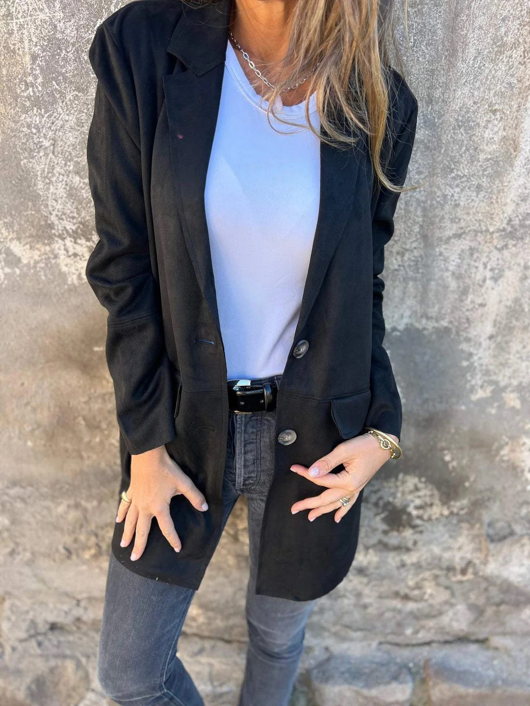 Ariadna | Coat with pockets