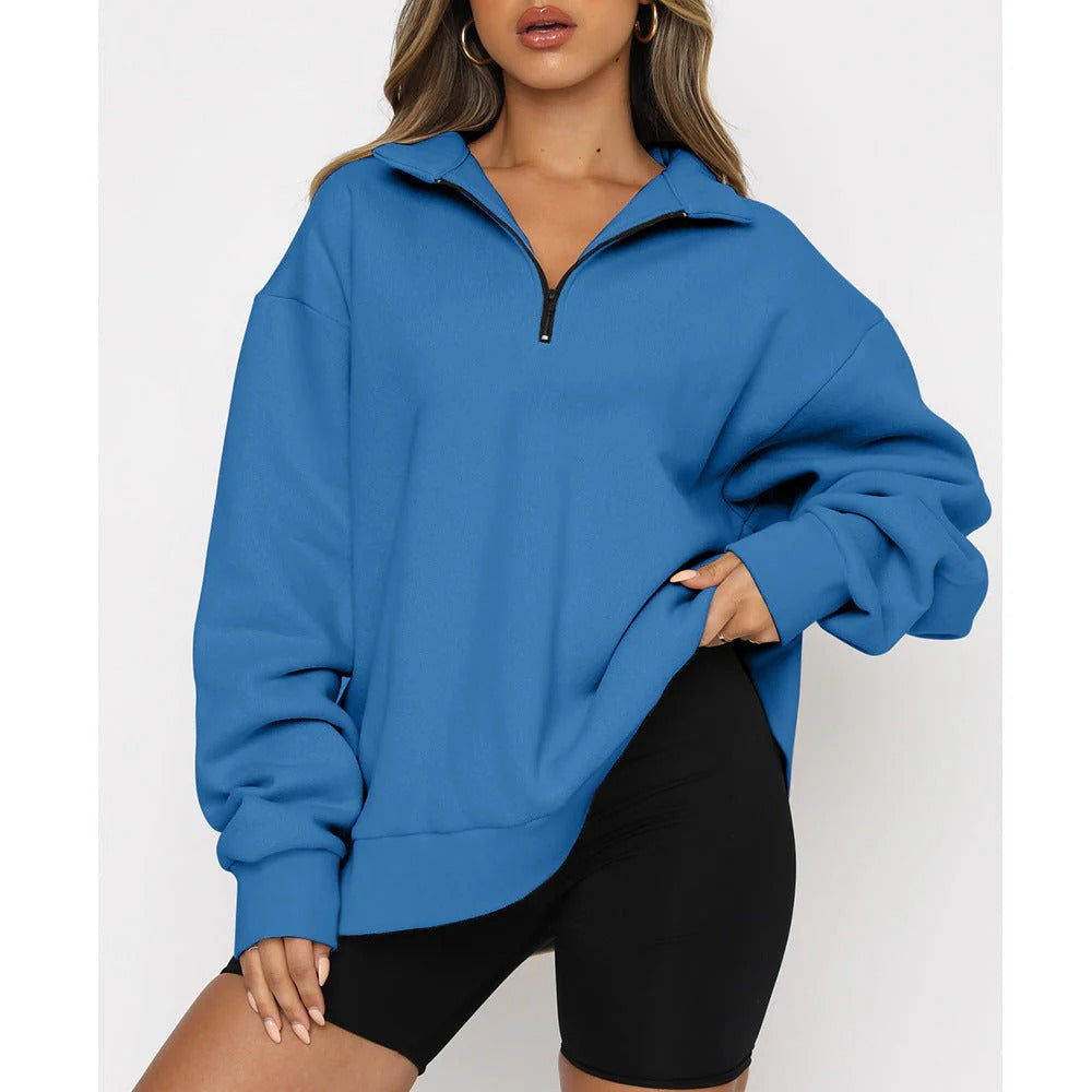 Josefa | Casual women's sweater with zip