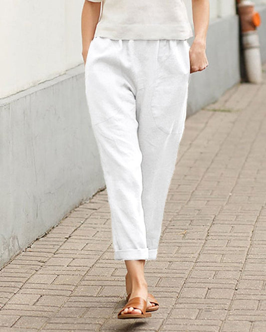 Diane | Relaxed Fit Lightweight Pants - Breathable and Comfortable