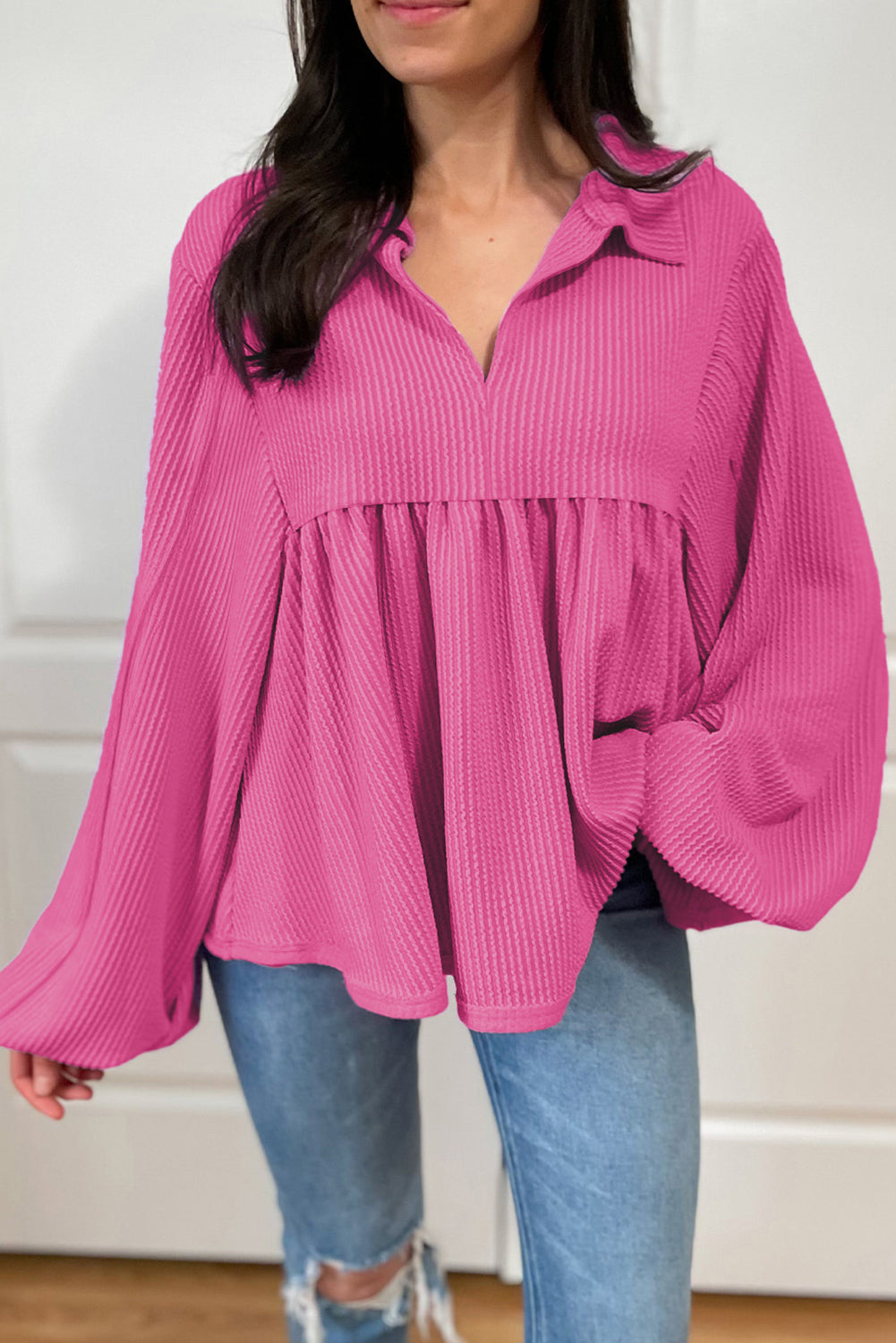Glenda | Relaxed and timeless winter blouse