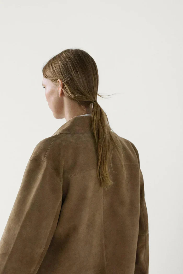 Estela® | SUEDE JACKET WITH POCKET
