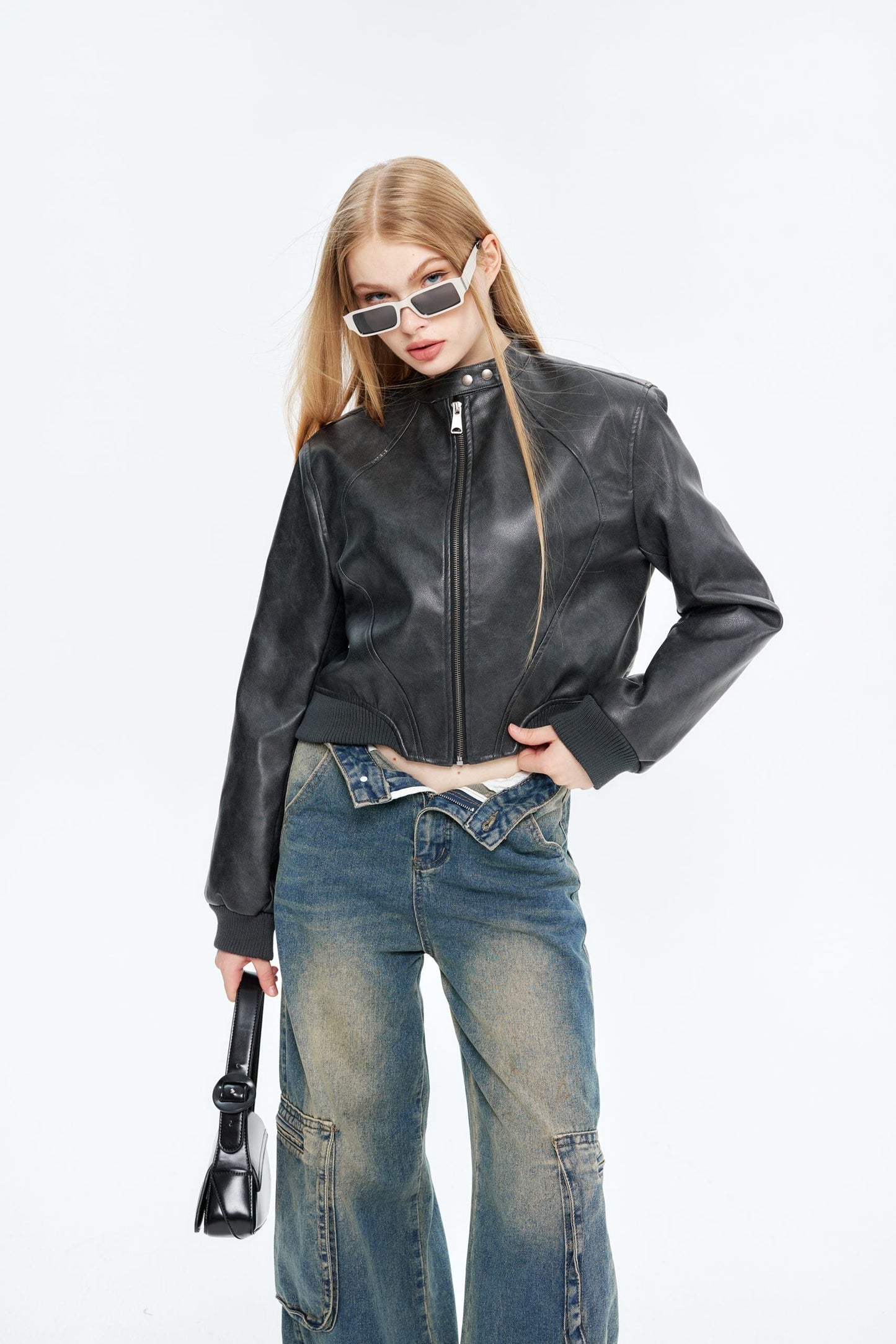 Annelise | Luxurious leather jacket for women
