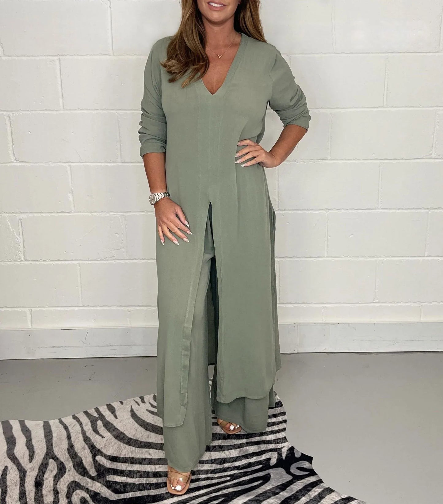 Isabel® | Soft Touch: Long Top And Pants