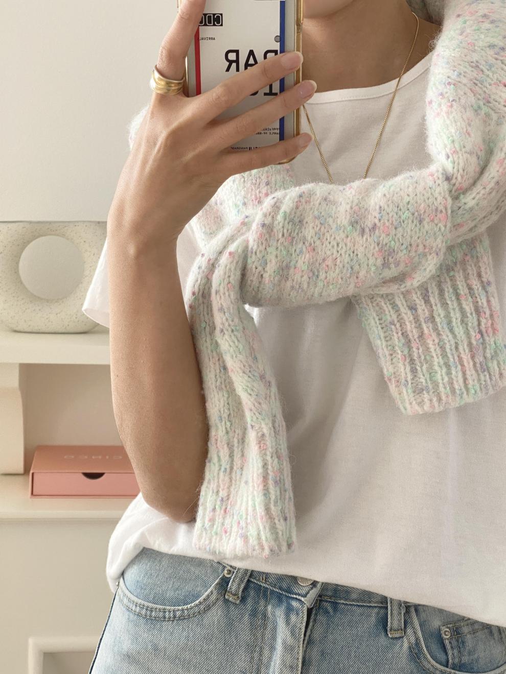 Vanessa® | Cardigan à Manches Longues Ivory
