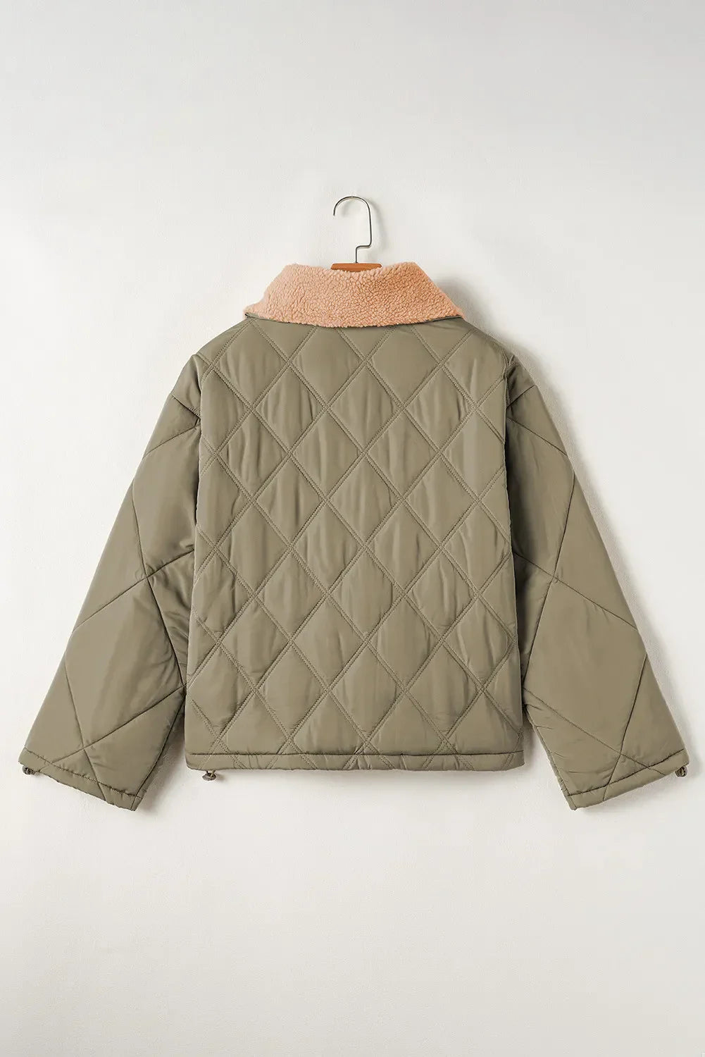 Vanesa | Long sleeve winter coat with drawstring and collar