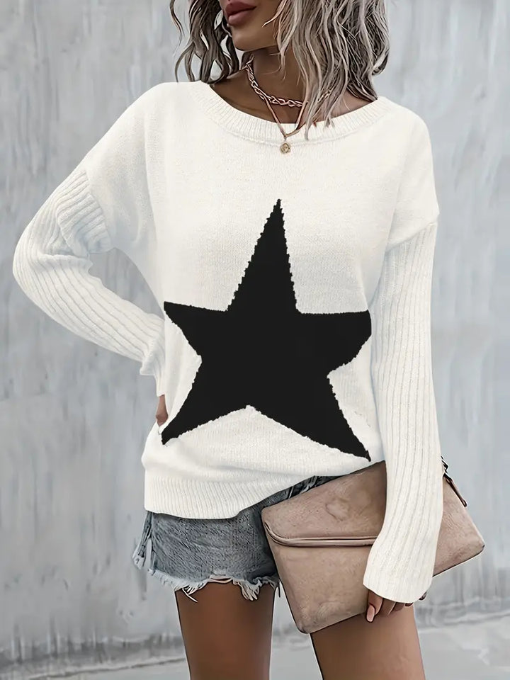 Pink | Elegant and casual winter sweater