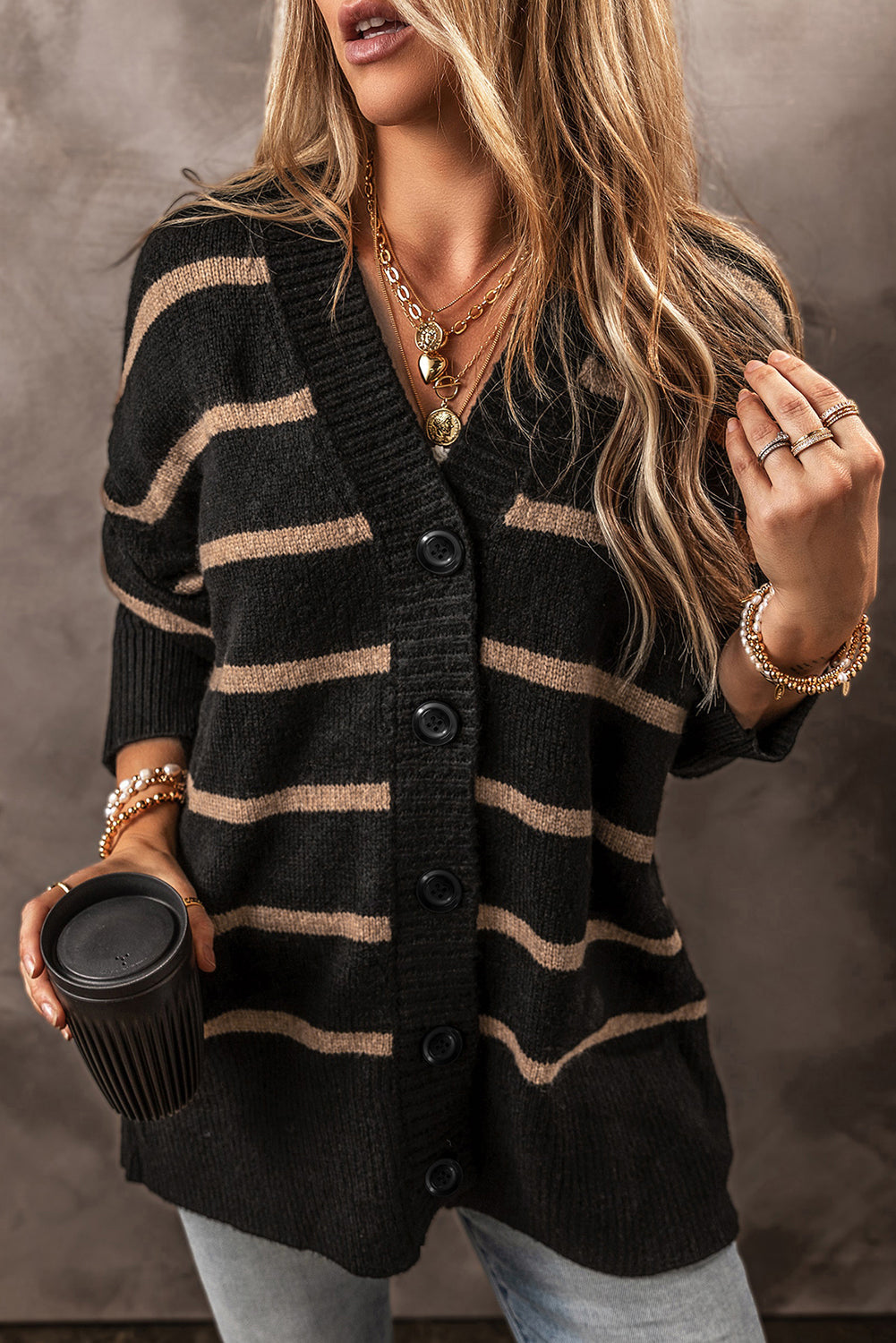 Katherine | Classic and stylish winter cardigan