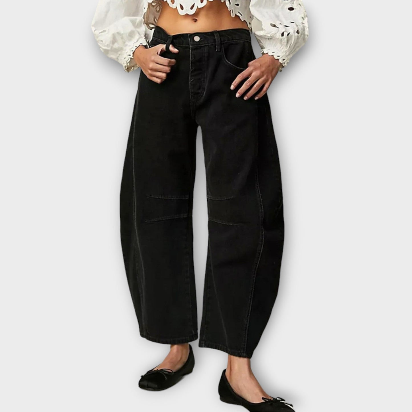 Vivian® | Luna Classic Wide Leg Jeans