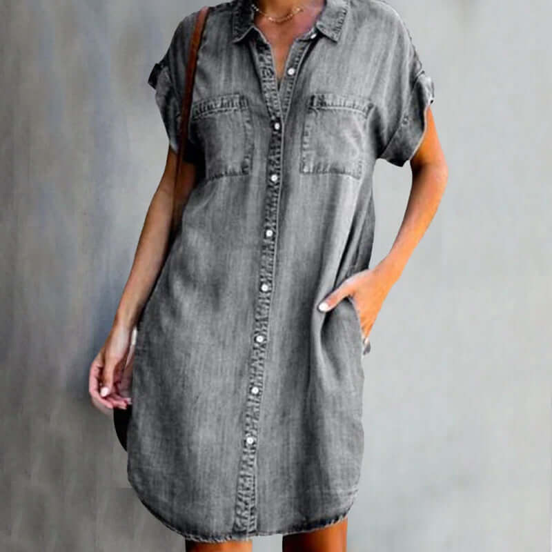 Valerie | Elegant Dress with Tummy Coverage