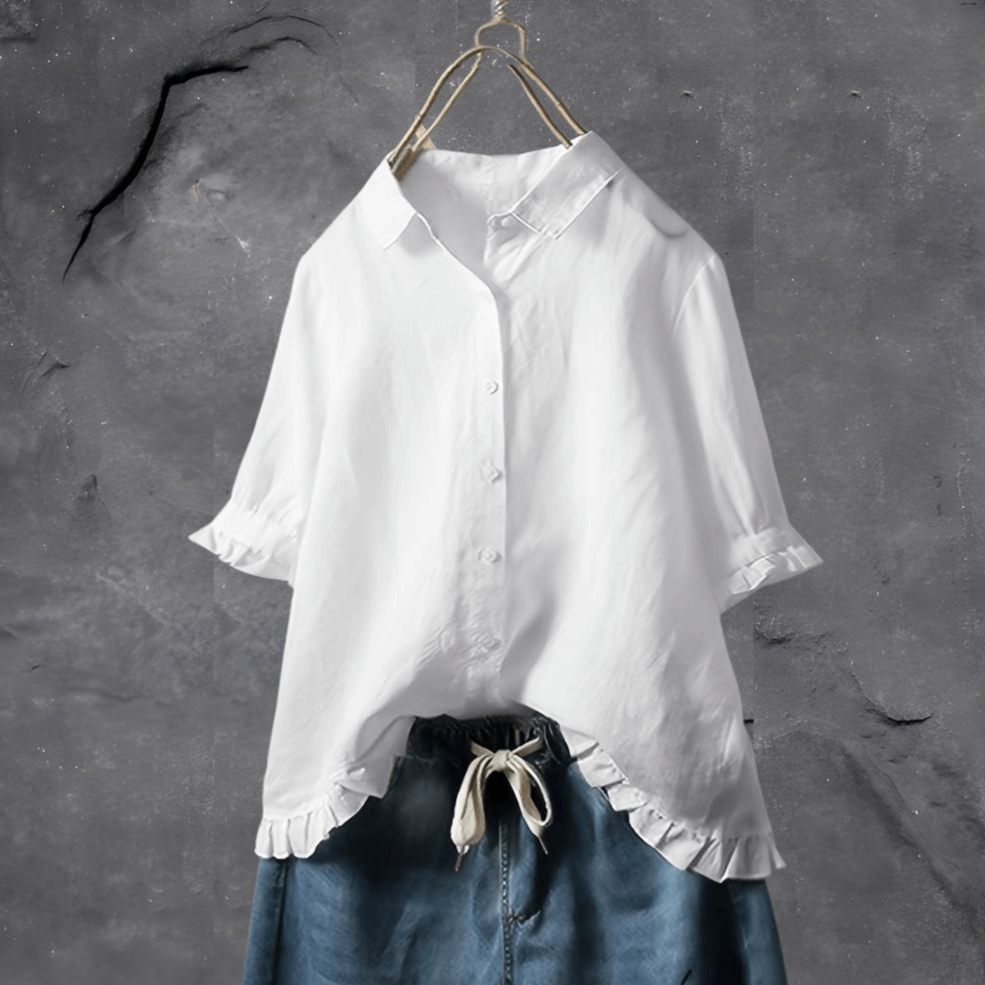 Penny® | Elise -Elegant Cotton Blouse