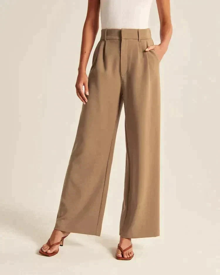 Isa | Wide leg trousers