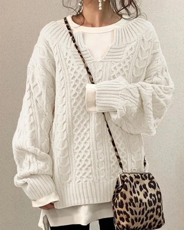 Irina | Elegant and versatile winter sweater