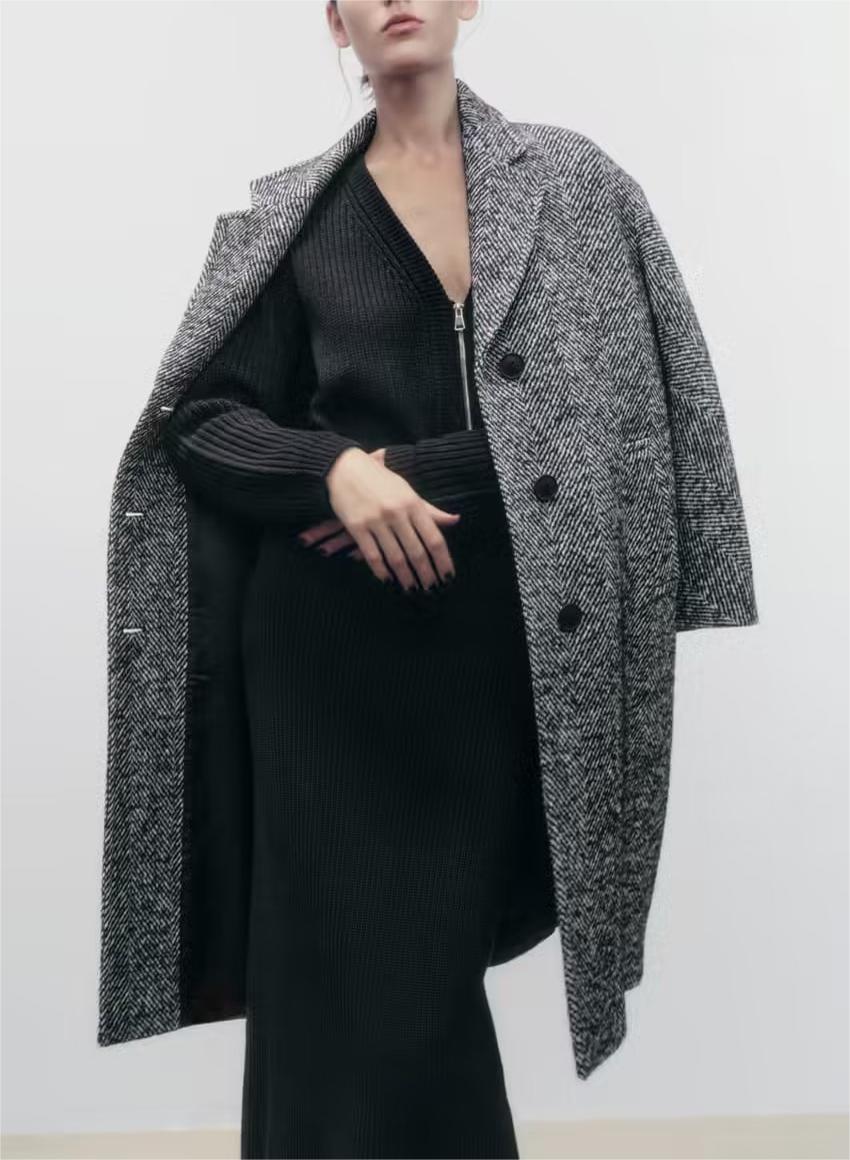 Manuela | Women's herringbone coat
