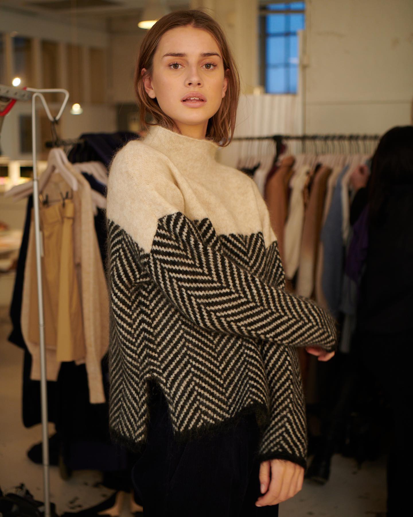 Gertrudis | Cotton turtleneck sweater