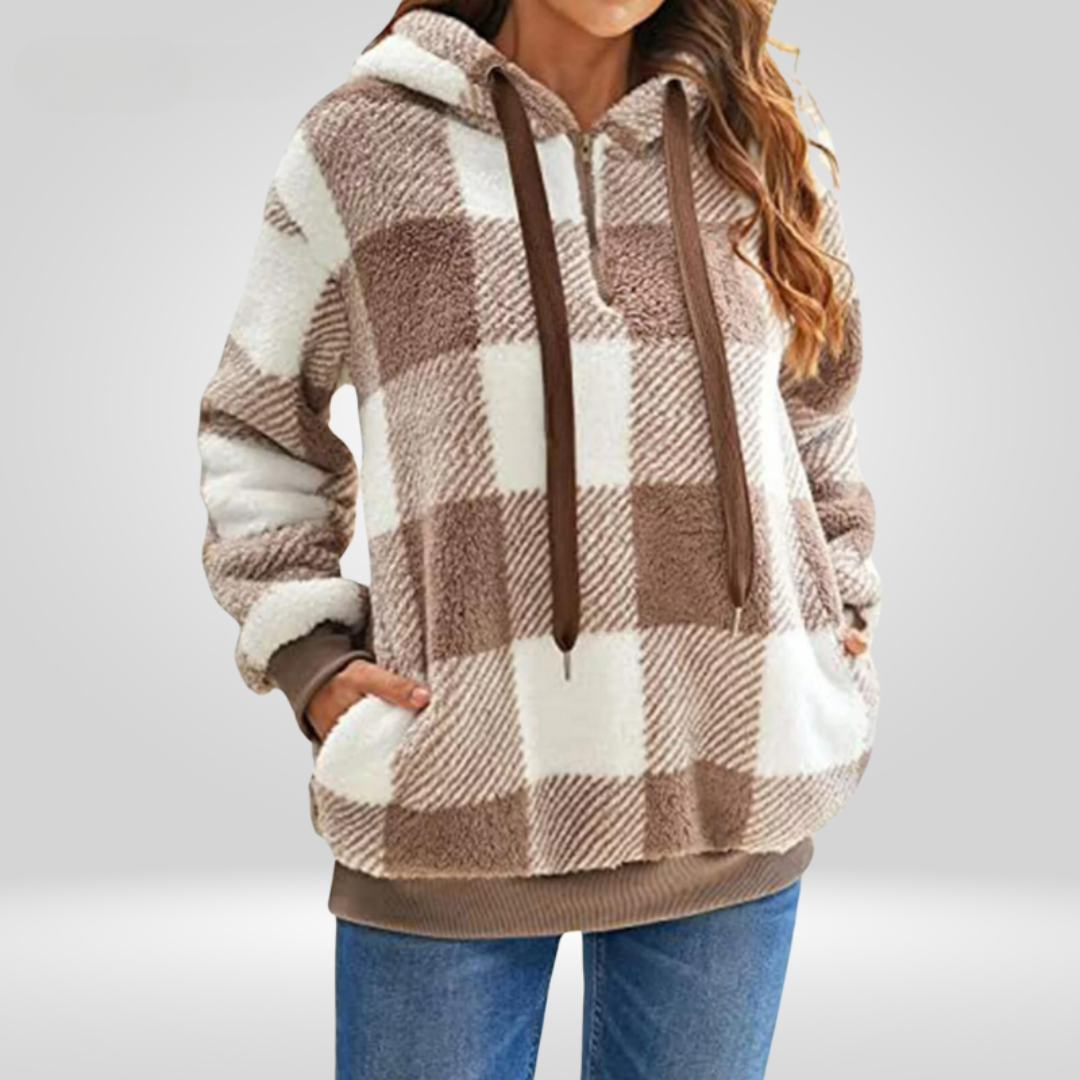 Juana | Elegant half-zip sweater