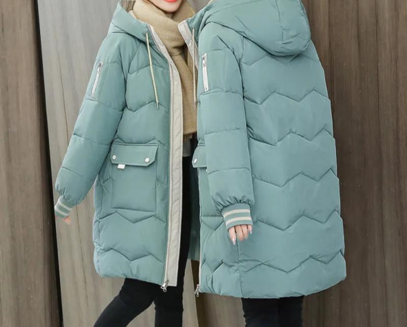 Brigitte | cozy and insulated waterproof winter jacket with hood