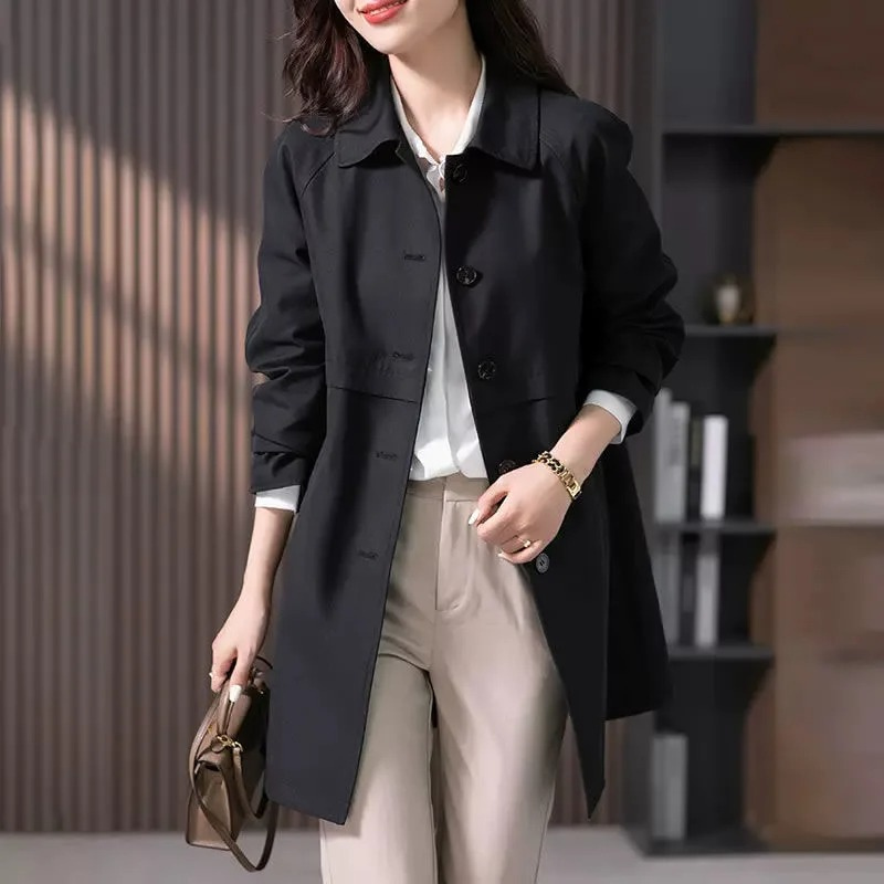 Casey | Women's Long Classic Coat