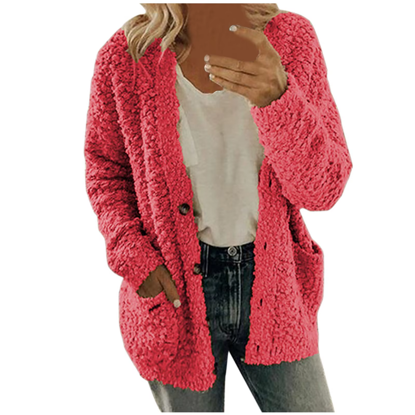 Manuela | Tailored and elegant winter cardigan