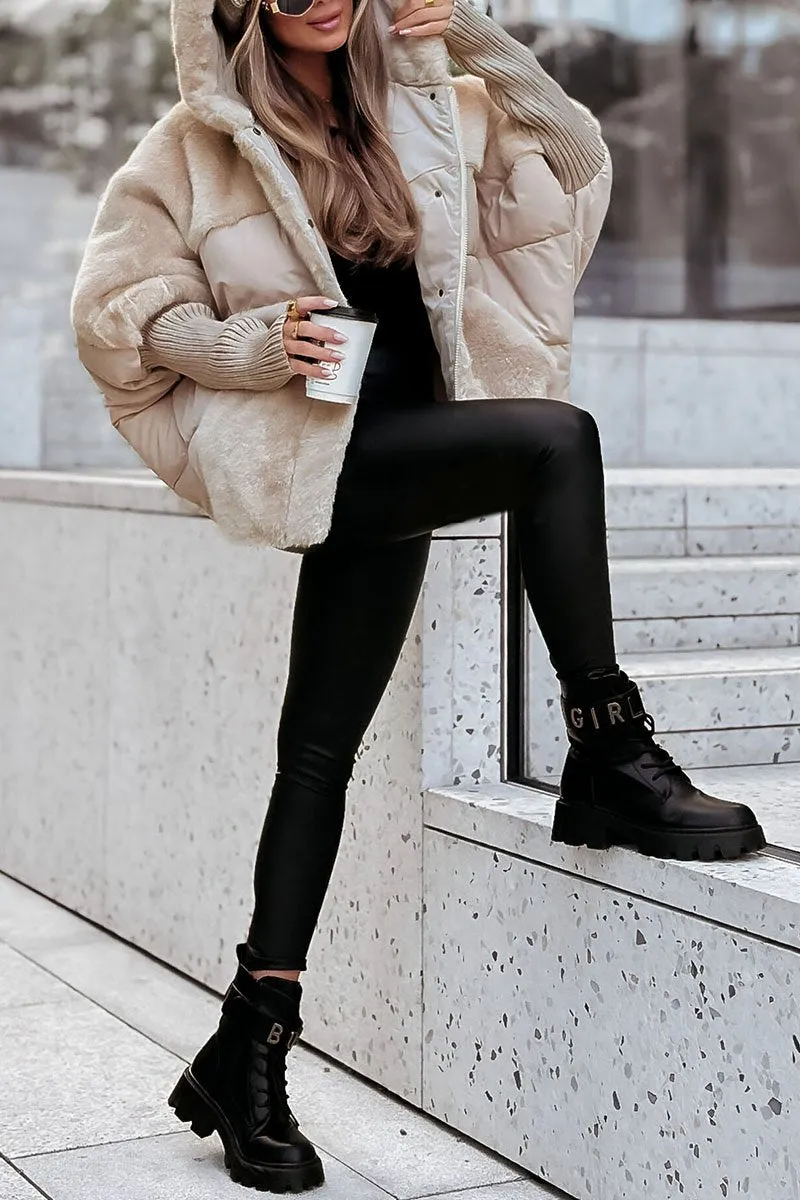 Gilda | Hooded bomber jacket for women.