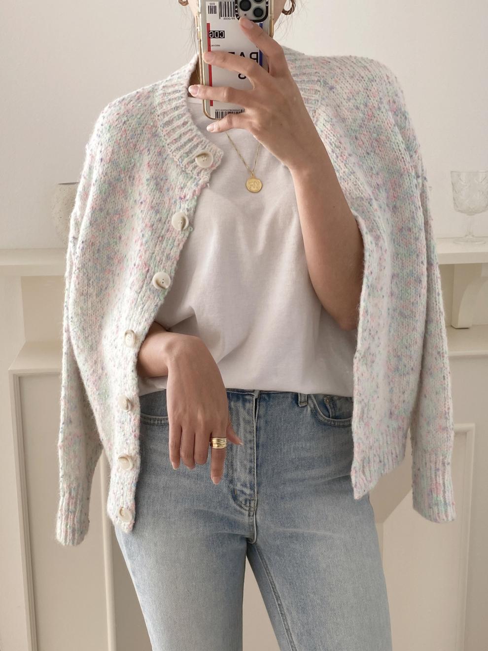 Vanessa® | Cardigan à Manches Longues Ivory