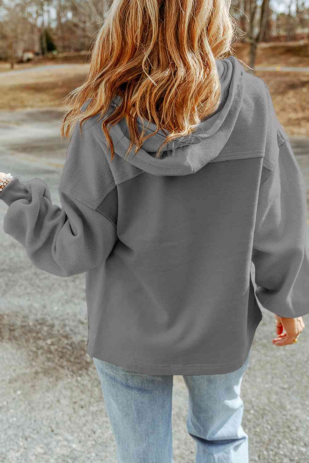 Hana | Jacket with zip, hood and drawstring