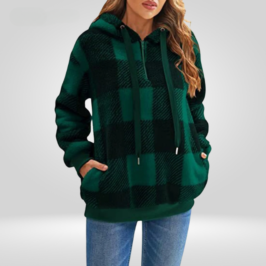 Juana | Elegant half-zip sweater