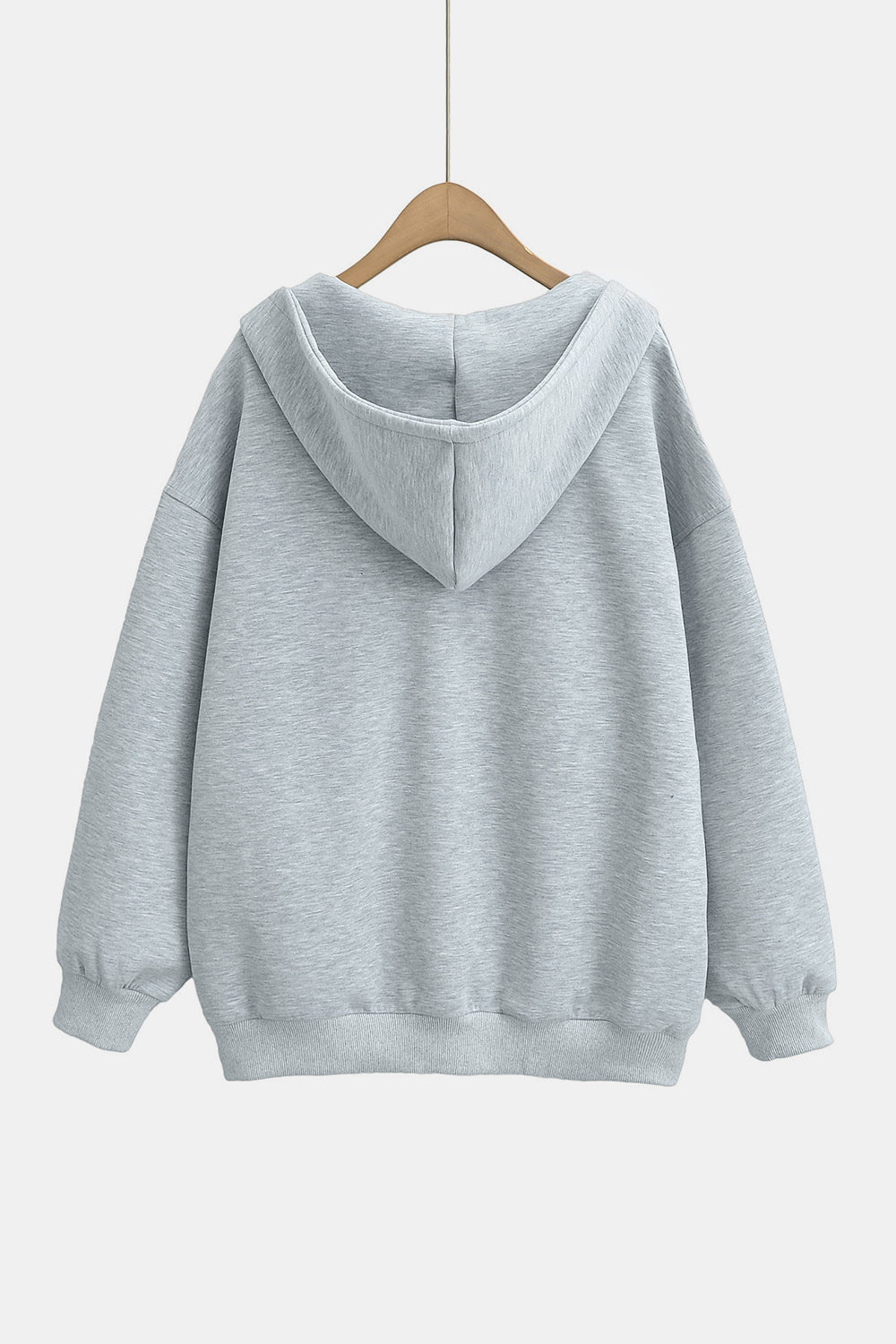 Bernadette | Basic Bae Air Scuba long sleeve hoodie with kangaroo pocket
