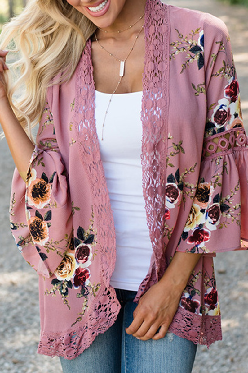 Nerina® | Versatile And Elegant Jacket With Floral Blouse