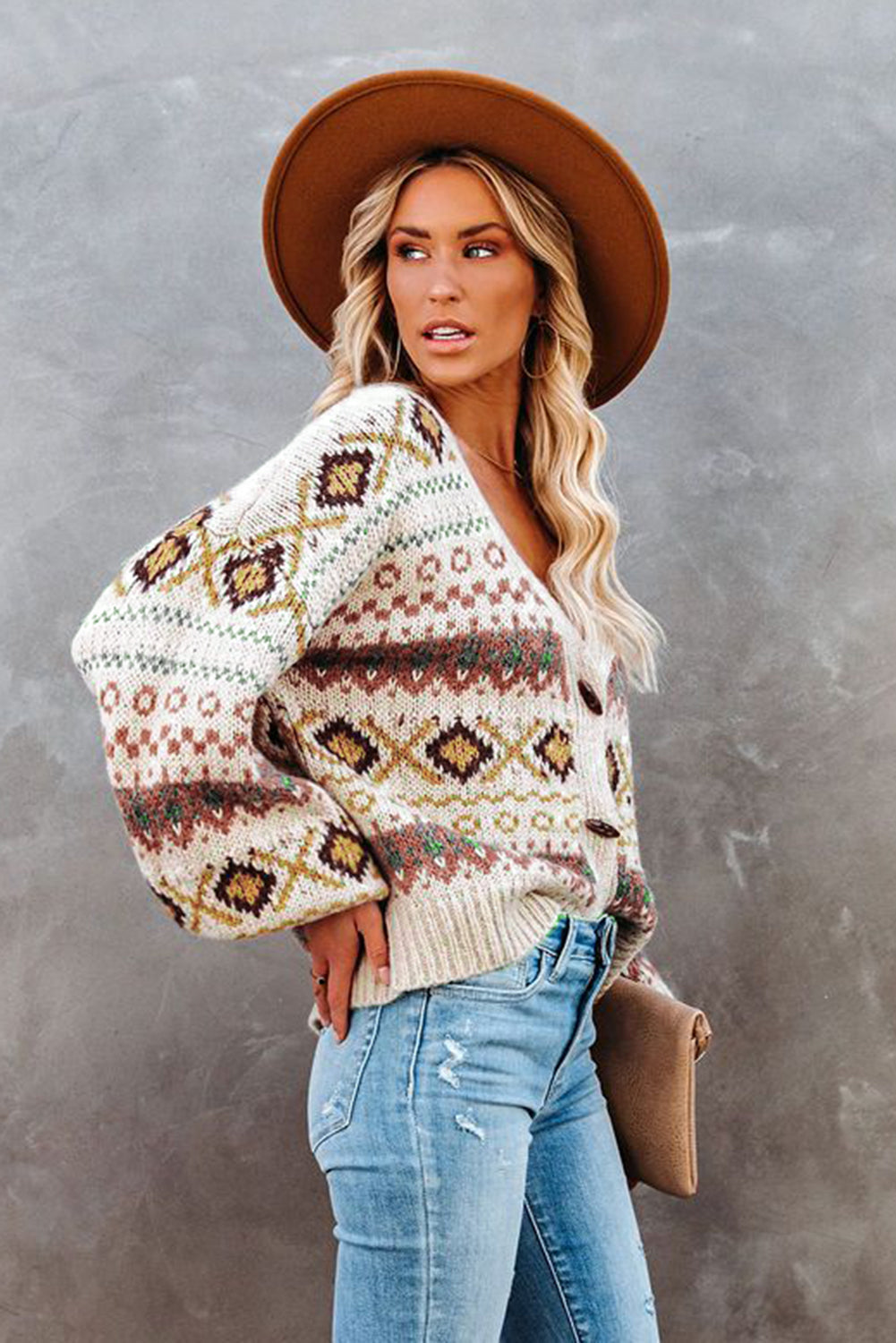 Rocio | Modern and versatile winter cardigan