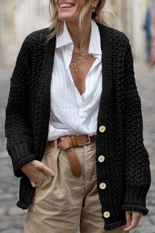 Nadia | Tailored and elegant winter cardigan