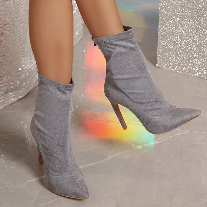 Elena | Casual, simple, pointed patchwork shoes