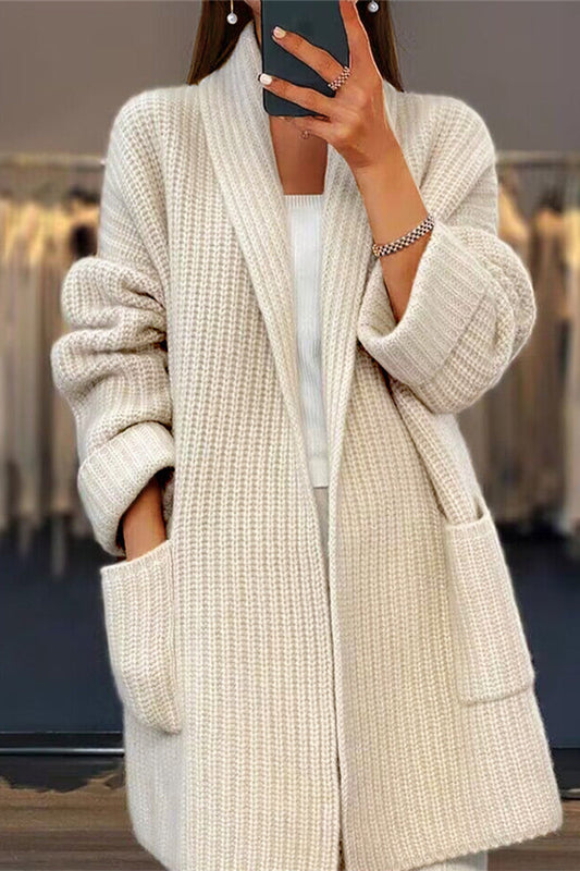 Guadalupe | Relaxed and timeless winter cardigan