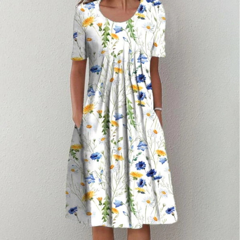 Kerri® | With Ruffles And Floral Pattern