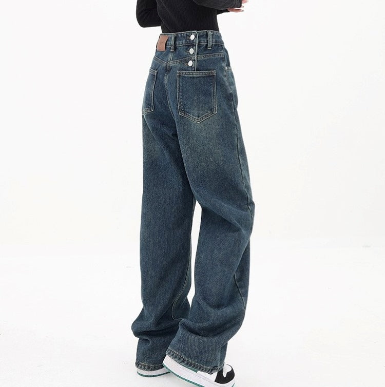 Beloved® | Women's straight fit loose casual jeans