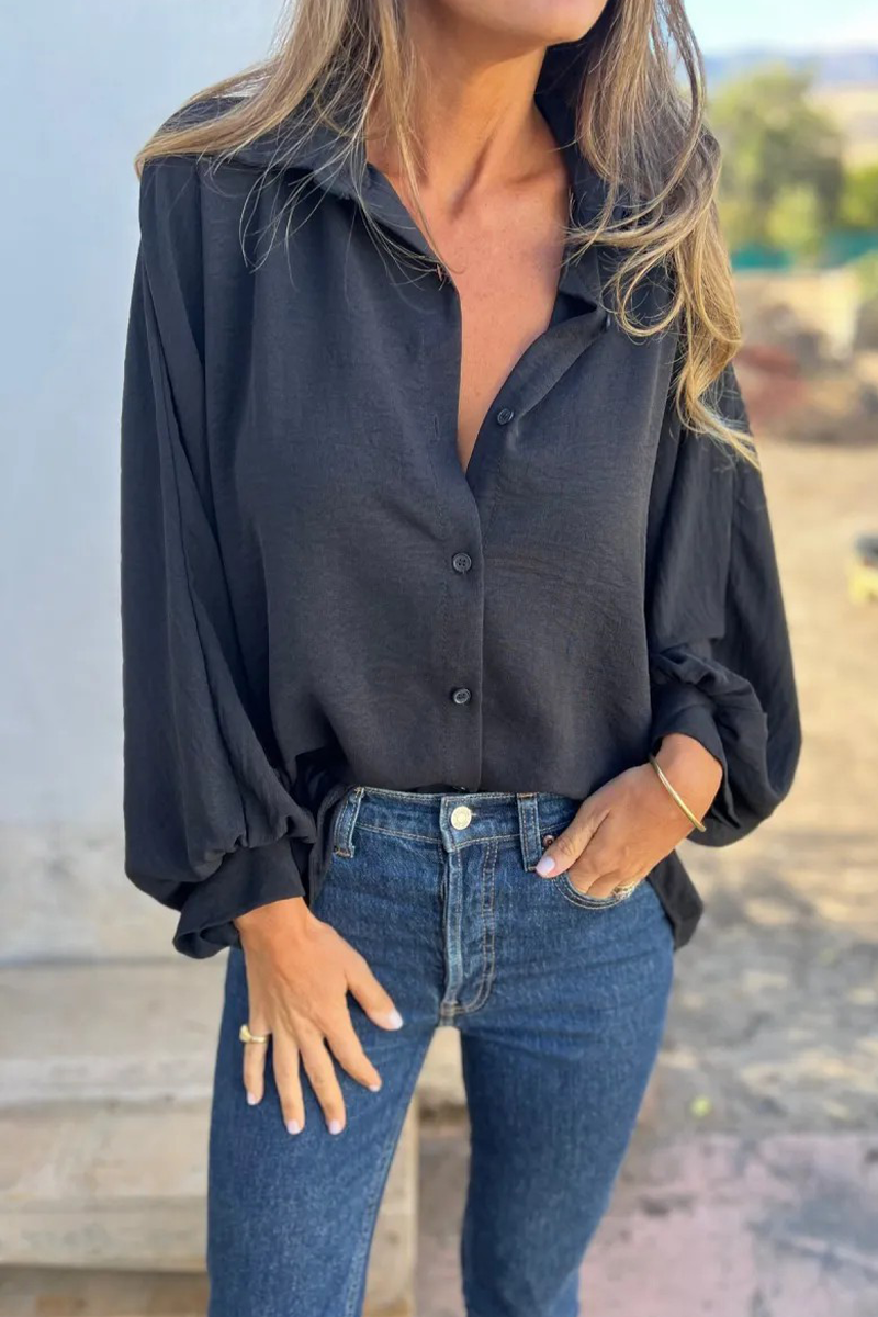 Zita® | Elegant Informal Wide Sleeve Blouse