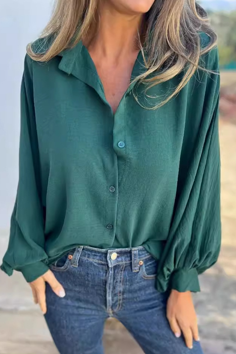Zita® | Elegant Informal Wide Sleeve Blouse