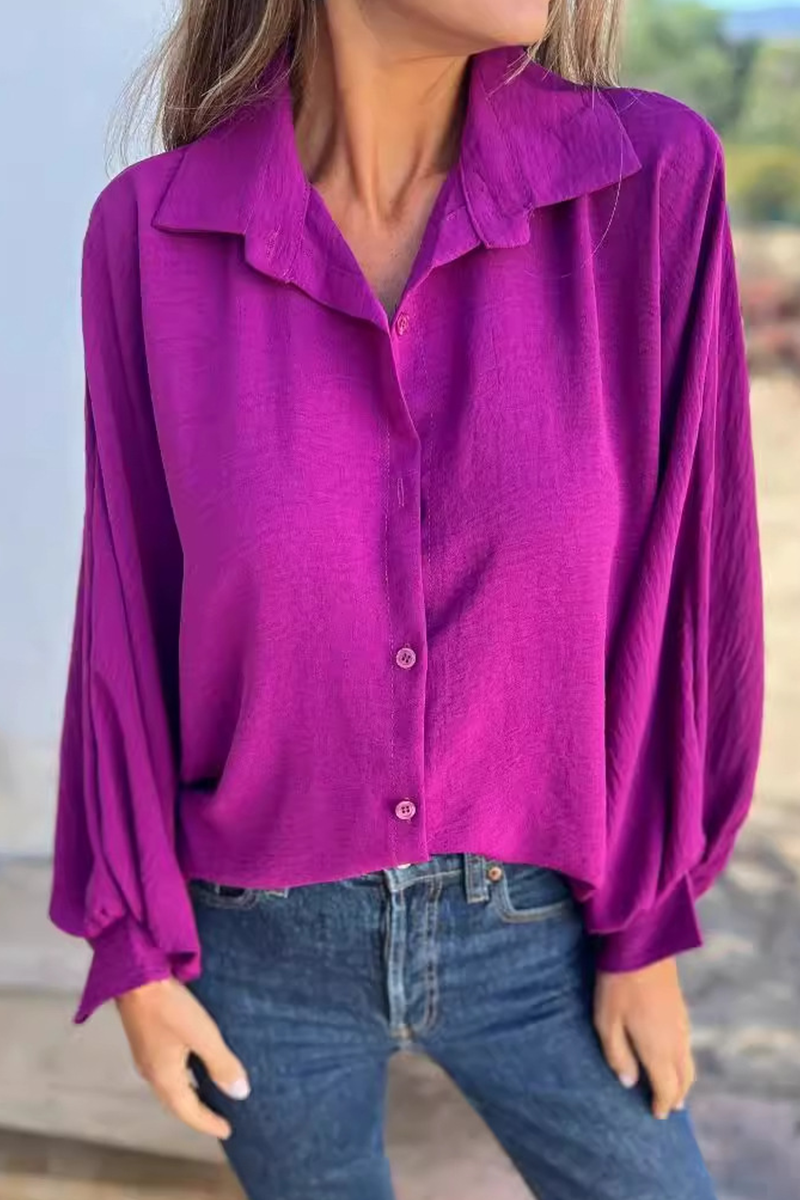 Zita® | Elegant Informal Wide Sleeve Blouse