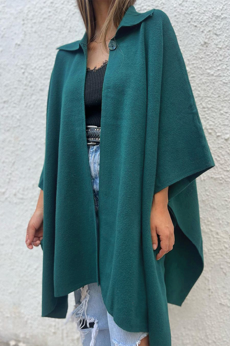 Jill | Casual outerwear with buttons and turn-down collar