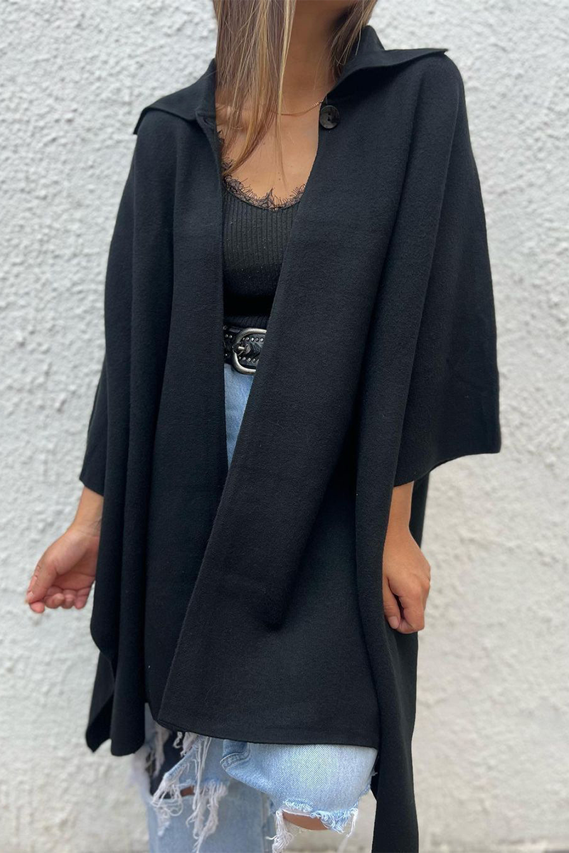 Jill | Casual outerwear with buttons and turn-down collar
